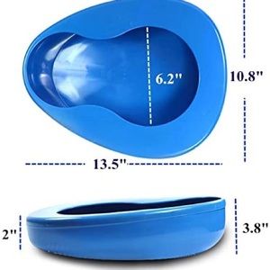 Bedpan for Bedbound Healthcare Large Bedpan for Bedridden Patient Elderly